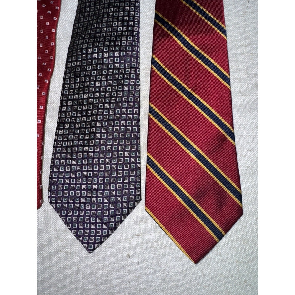 Men's Neck Tie NeckTie LOT of‎ 4 Polo Ralph Lauren Italy - Picture 3 of 8